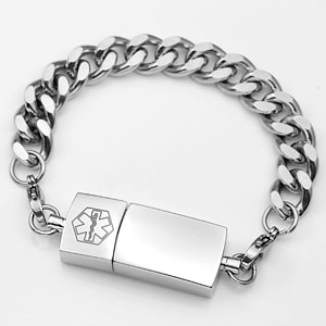 Electronic medical id bracelet sale