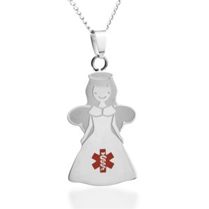 Angel Kids ID Necklace