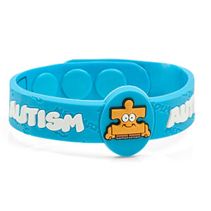 blue autism bracelet for kids