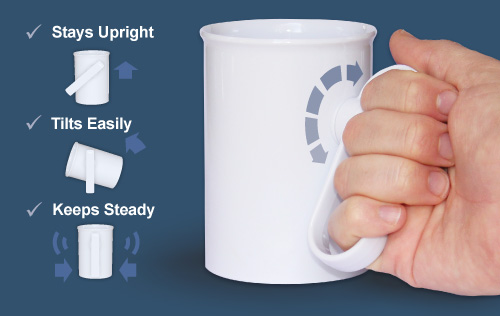 Coffee Mug for Parkinsons Patients