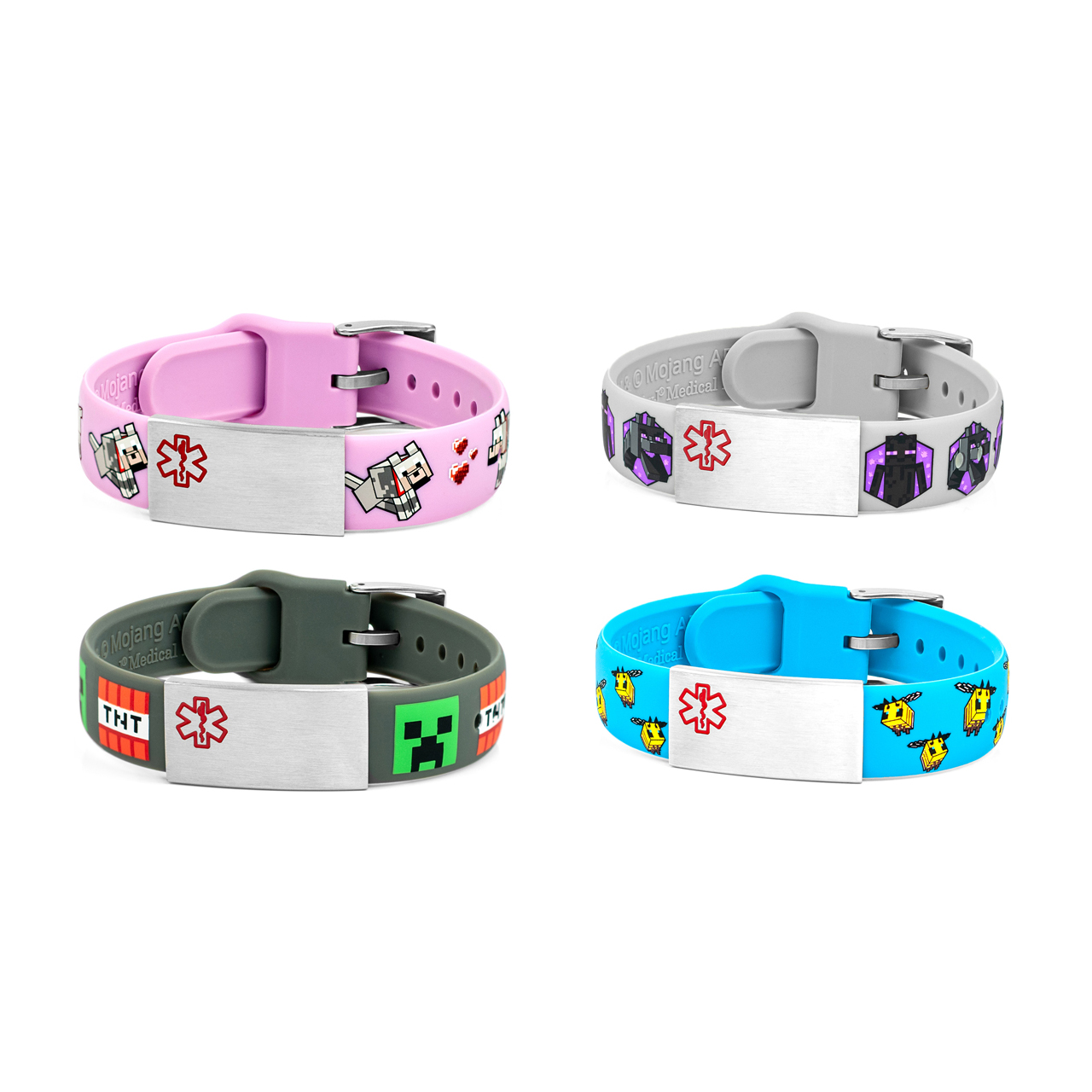 Minecraft Medical ID Bracelets