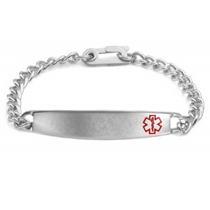 stainless steel medical bracelet