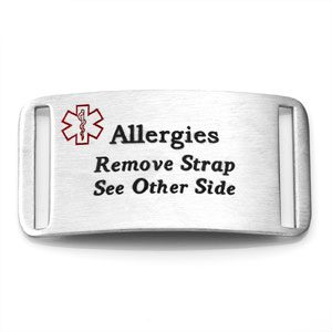 allergy alert tag