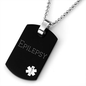 epilepsy jewelry pendant