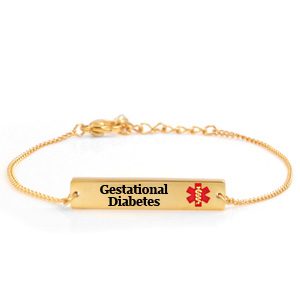 gestational diabetes bracelet