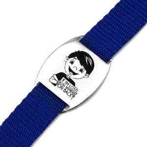 personalized id bracelet for kids