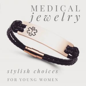 medical bracelets for young women