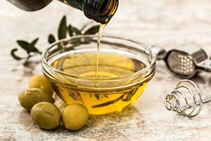 olives and olive oil