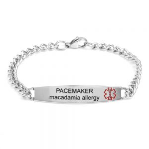 Medical bracelet deals heart condition
