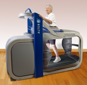 Parkinson's Anti-gravity Treadmill