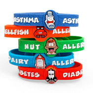 Allergy Alert Bracelets for Kds