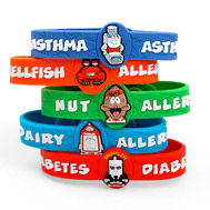 Allergy id sales bracelets for toddlers