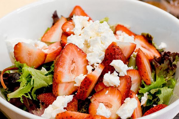 strawberry feta salad mix.