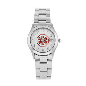 stylish medical id watch for women